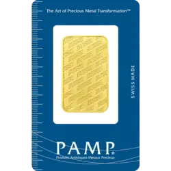 Achat d'or, Lingotin, Lingot d'or pur 1 once Suisse New - PAMP Suisse investir dans l'or, 1 once Fine gold Suisse New - PAMP Suisse
