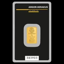 5 grammi Lingotto d’Oro - Argor-Heraeus 5 grammi Lingotto d’Oro - Argor-Heraeus