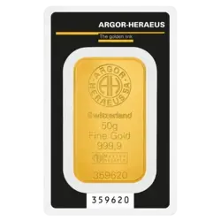 50 grammi Lingotto d’Oro - Argor-Heraeus 50 grammi Lingotto d’Oro - Argor-Heraeus