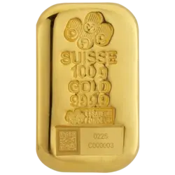 100 grammes Lingot d'Or - PAMP Suisse - 2025 Design 100 grammes Lingot d'Or - PAMP Suisse - 2025 Design