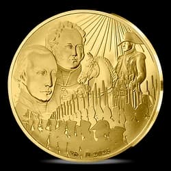8 grammi Moneta d’Oro - Battaglia di Austerlitz Moneta d'oro da 8 grammi - Battaglia di Austerlitz - 1