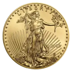 1/10 ounce Gold Coin - American Eagle BU 2018