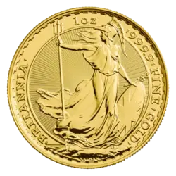 1 ounce Gold Coin - Britannia