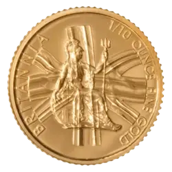 1/10 ounce Gold Coin - Britannia BU