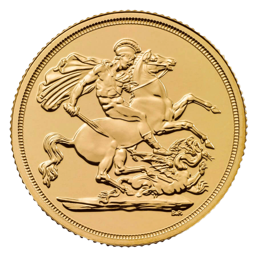 investir dans l'or Sovereign Elizabeth - Royal Mint - Front