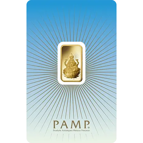 5 gram Gold Bar - PAMP Suisse Lakshmi 
