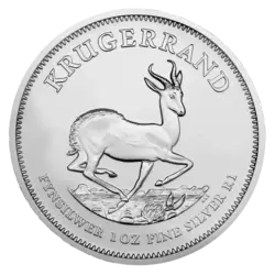 1 ounce Silver Coin - Krugerrand BU
