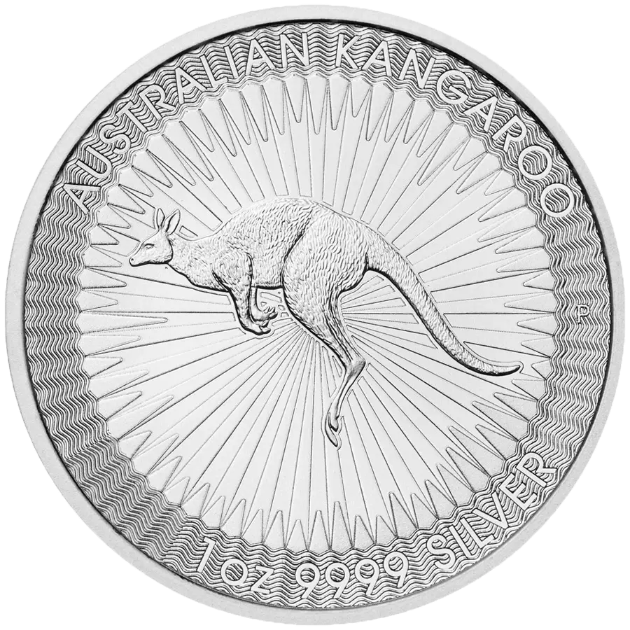 1 Unze Silbermünze - Perth Mint Känguru BU