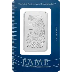 1 ounce Silver Bar - PAMP Suisse Lady Fortuna