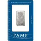 10 gram Silver Bar - PAMP Suisse Lady Fortuna