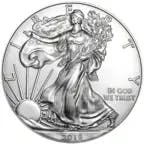 1 ounce Silver Coin - American Eagle 2018