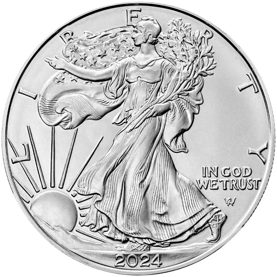 1 Unze Silbermünze - American Eagle 2024