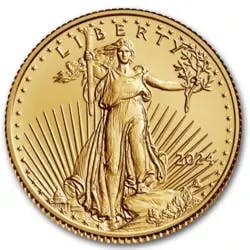 1/10 oncia Moneta d'Oro - American Eagle 2024