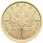  1/2 oncia Moneta d'Oro - Maple Leaf Carlo III 2024