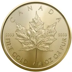 1/4 Unze Goldmünze - Maple Leaf 2023