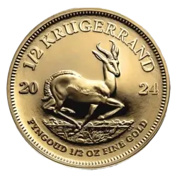 1/2 oncia Moneta d'Oro - Krugerrand 2024