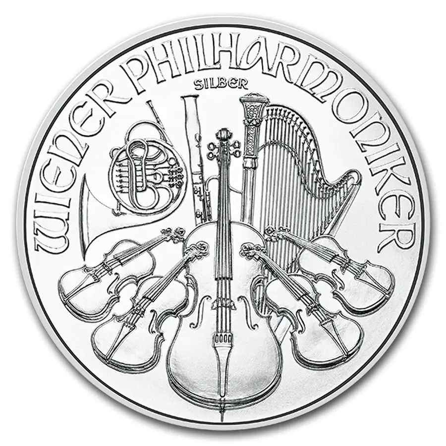  1 Unze Silbermünze - Philharmoniker 2024