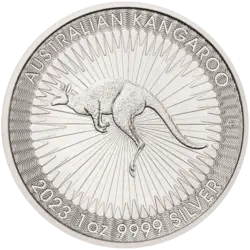 1 once Pièce en Argent - Perth Mint Kangourou 2023