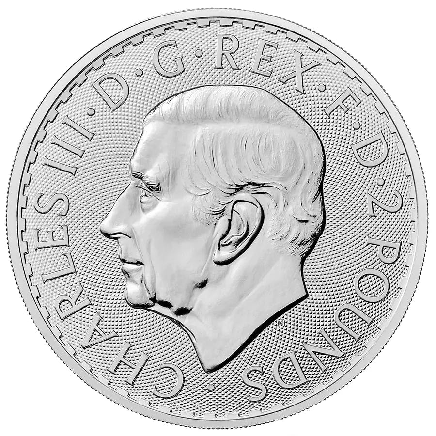 1 oncia Moneta d’Argento - Britannia Carlo III - 2024