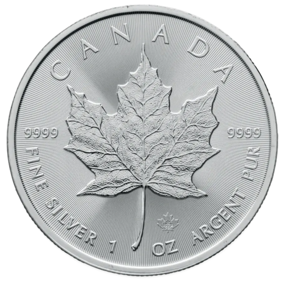 1 ounce Silver Coin - Maple Leaf 2023