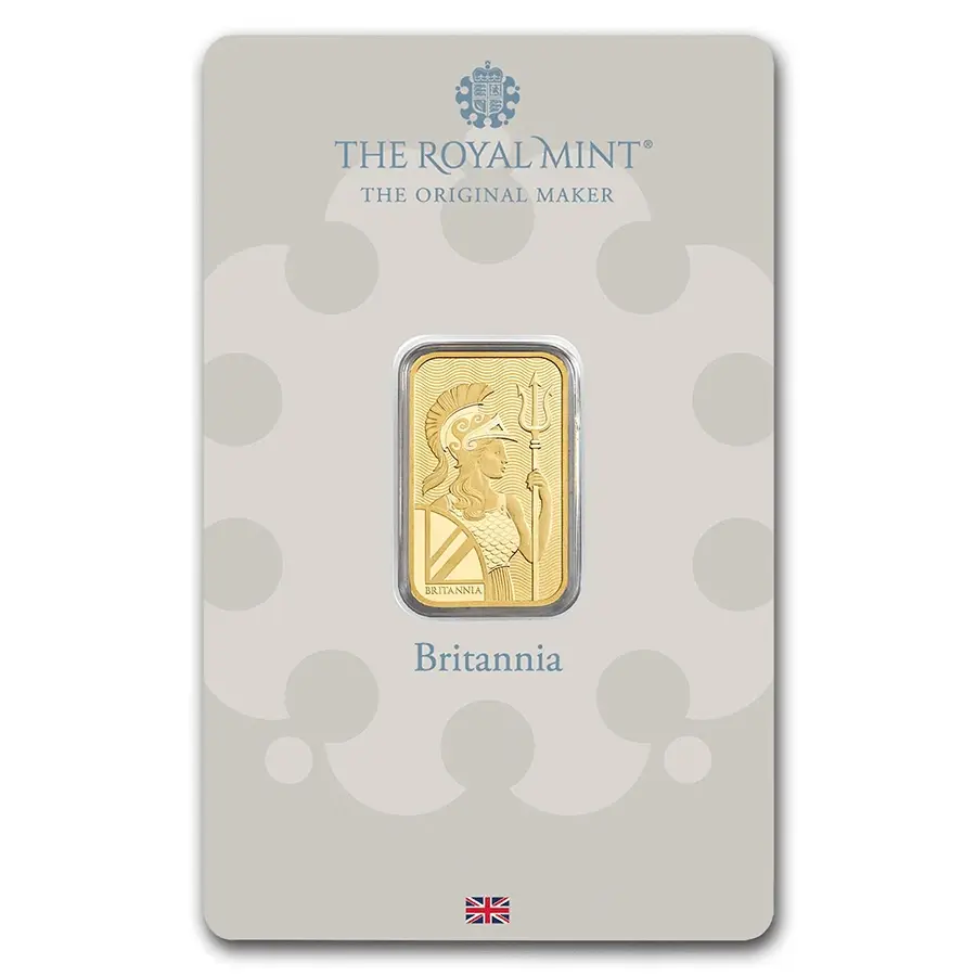 5 Gramm Goldbarren - The Royal Mint Britannia