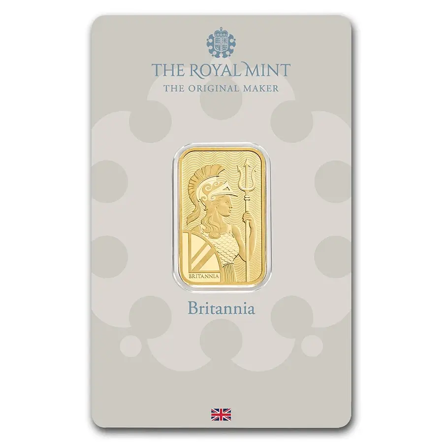 10 grammi Lingottino d'Oro - The Royal Mint Britannia