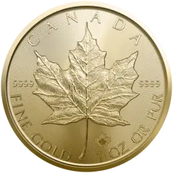 1 ounce Gold Coin - Maple Leaf 2023