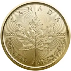 1/10 ounce Gold Coin - Maple Leaf 2023