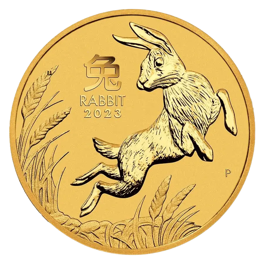 1 oncia Moneta d’oro - Australia Lunar Coniglio (Serie III)