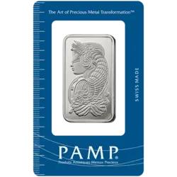 20 gram Silver Bar - PAMP Suisse Lady Fortuna