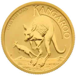 1/4 Unze Goldmünze - Kangaroo