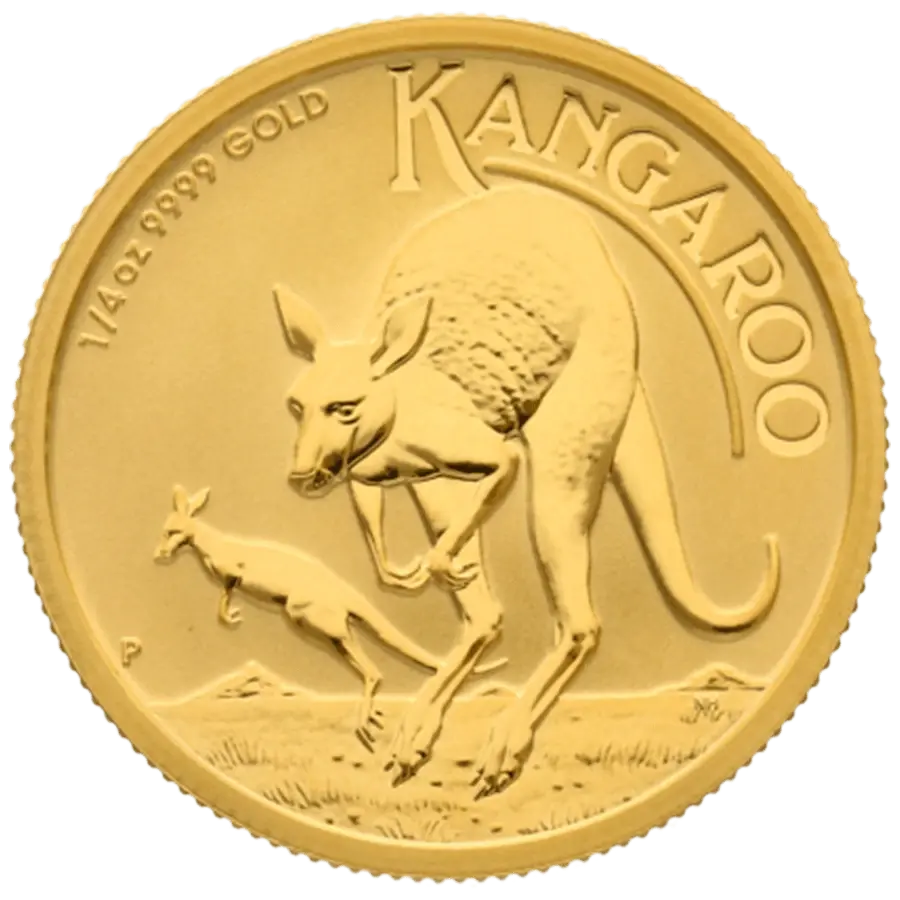 1/4 ounce Gold Coin - Kangaroo