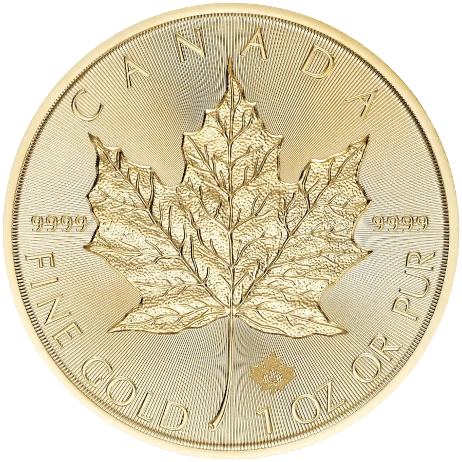 1 ounce Gold Coin - Maple Leaf Charles III 2024