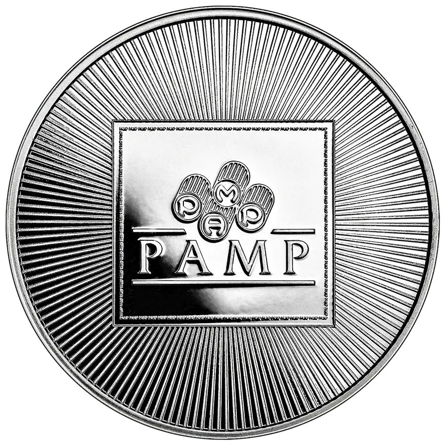 1 ounce Silver Round - PAMP