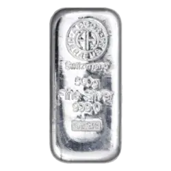 500 gram Silver Bar - Argor Heraeus