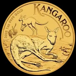 1 oncia Moneta d’Oro - Australia Canguro 2025 1 oncia Moneta d’Oro - Australia Canguro 2025 Dritto