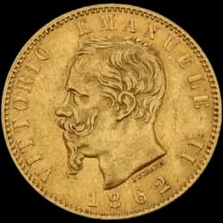 20 Italienische Lire Goldmünze - Verschiedene Jahre