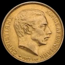 20 Couronnes Danoises Pièce d'Or - Années diverses