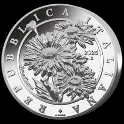 1 ounce Silver Coin - Flora Italy 2025 - The Daisy