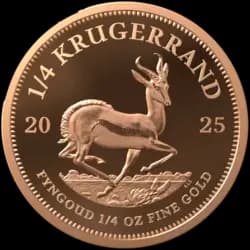 1/50 di oncia Moneta d'Oro - Krugerrand 2025