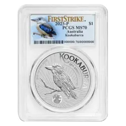 1 Unze Silbermünze - MS-70 PCGS - Australien Kookaburra 2025 1 Unze Silbermünze - MS-70 PCGS - Australien Kookaburra 2025 - 1