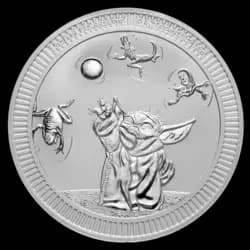 1 Unze Silbermünze - Star Wars Baby Yoda 2024 1 Unze Silbermünze - Star Wars Baby Yoda 2024 - 1