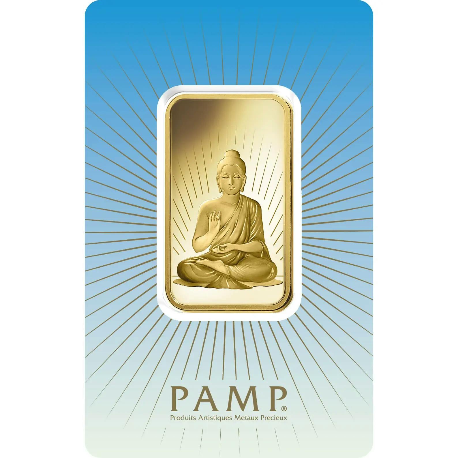 1 once Lingotin d'Or - PAMP Suisse Bouddha 