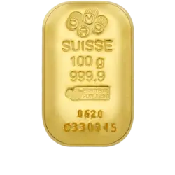 100 Gramm Goldbarren - PAMP Suisse