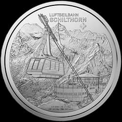 20 gram Silver Coin - Switzerland Schilthorn Proof 2024 20 gram Silver Coin - Switzerland Schilthorn Proof 2024 - 1