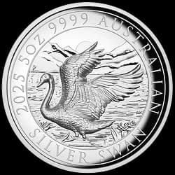 5 onces Pièce d'Argent - Cygne Australien Proof HR 2025 5 once Pièce d'Argent - Cygne Australien Proof HR 2025 - 1