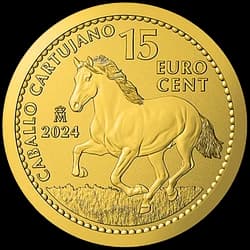 1/10 ounce Gold Coin - Spain Horse Reverse Proof 2024 1/10 ounce Gold Coin - Spain Horse Reverse Proof 2024 - 1