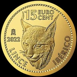 1/10 ounce Gold Coin - Spain Lynx Reverse Proof 2022 1/10 ounce Gold Coin - Spain Lynx Reverse Proof 2022 - 1