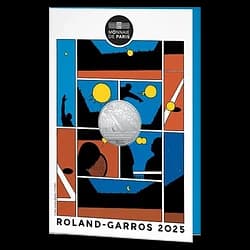13 grammes Pièce d’Argent - Roland Garros 2025 13 grammes pièce d’argent – Roland-Garros 2025 – 1