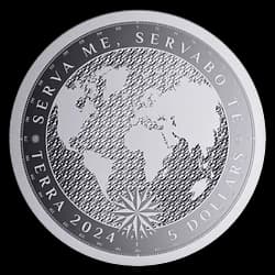 1 once Pièce d’Argent - Terra 2024 1 once Pièce d’Argent - Terra 2024 - 1